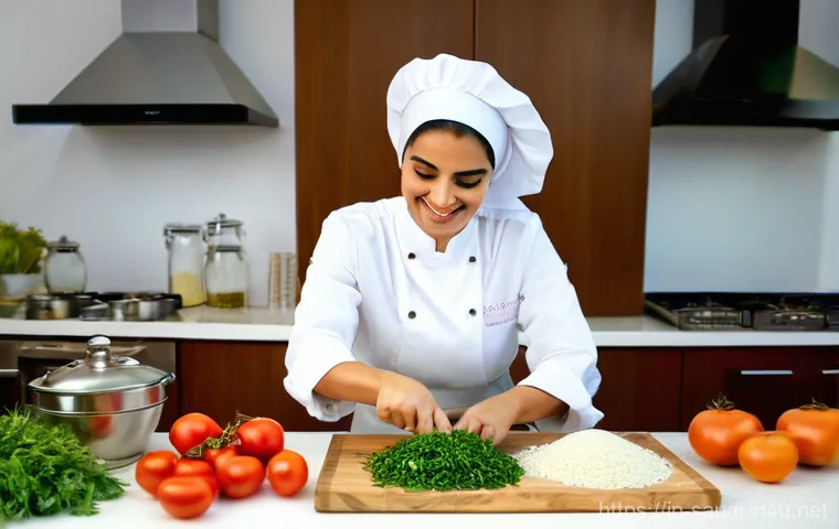 사우디아라비아 요리 강좌 및 클래스 - Aromatic Kabsa Feast with Traditional Hospitality**
**Prompt:** A visually rich and warm scene depi... 사우디아라비아 요리 강좌 및 클래스 - Aromatic Kabsa Feast with Traditional Hospitality**
**Prompt:** A visually rich and warm scene depi...