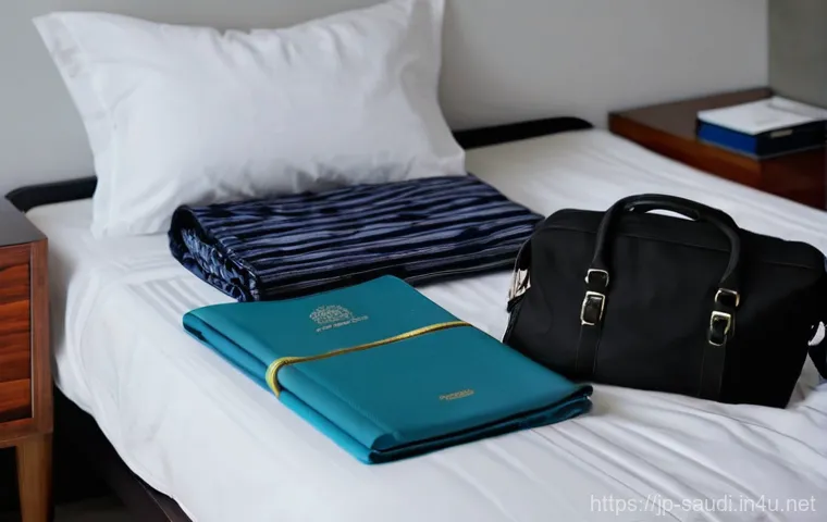 메카 방문을 위한 필수 가이드 - **Prompt 1: Preparation and Anticipation**
    "A serene indoor shot of a person, approximately 30-4...